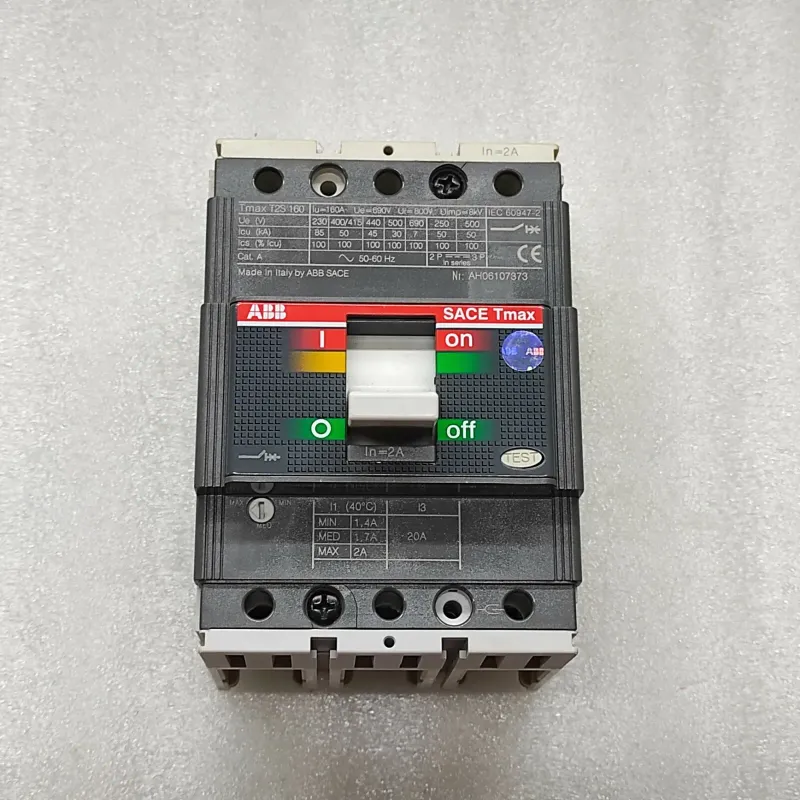 1SDA050985R1 MCCB 2A 3P FIXED ABB