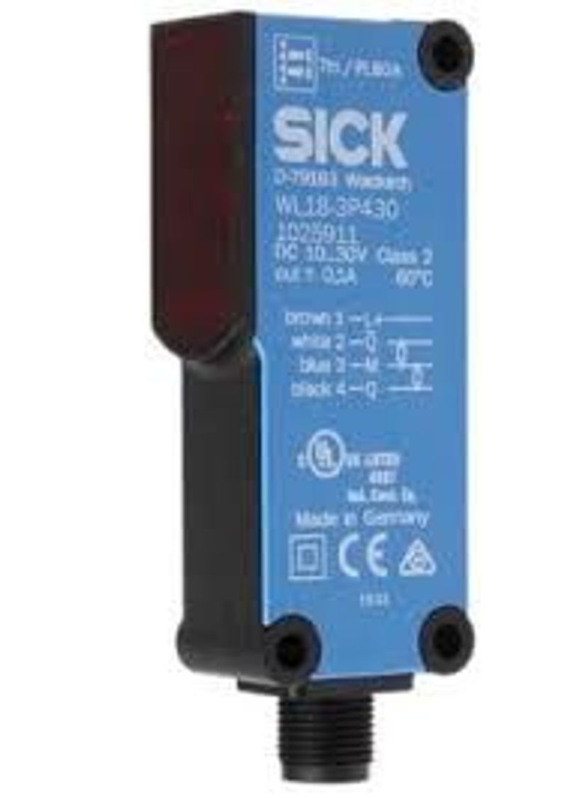WL18-3P930S34 PHOTO SENSOR 75X35X15 PNP-NO SICK