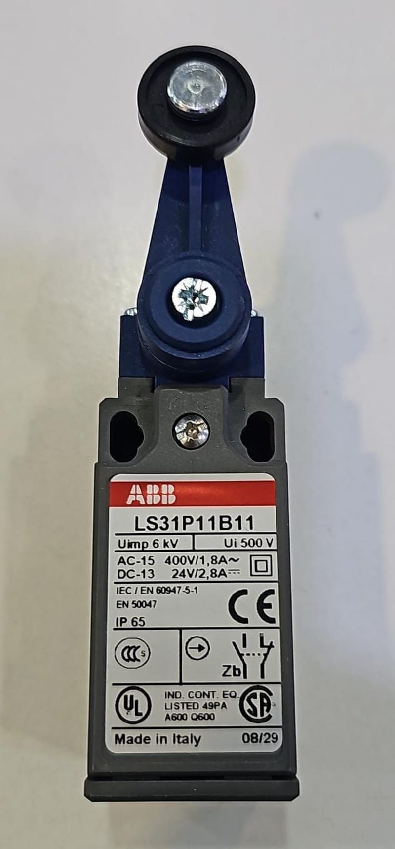 LS31P11B11D LIMIT SWITCH LEVER60*30 ABB