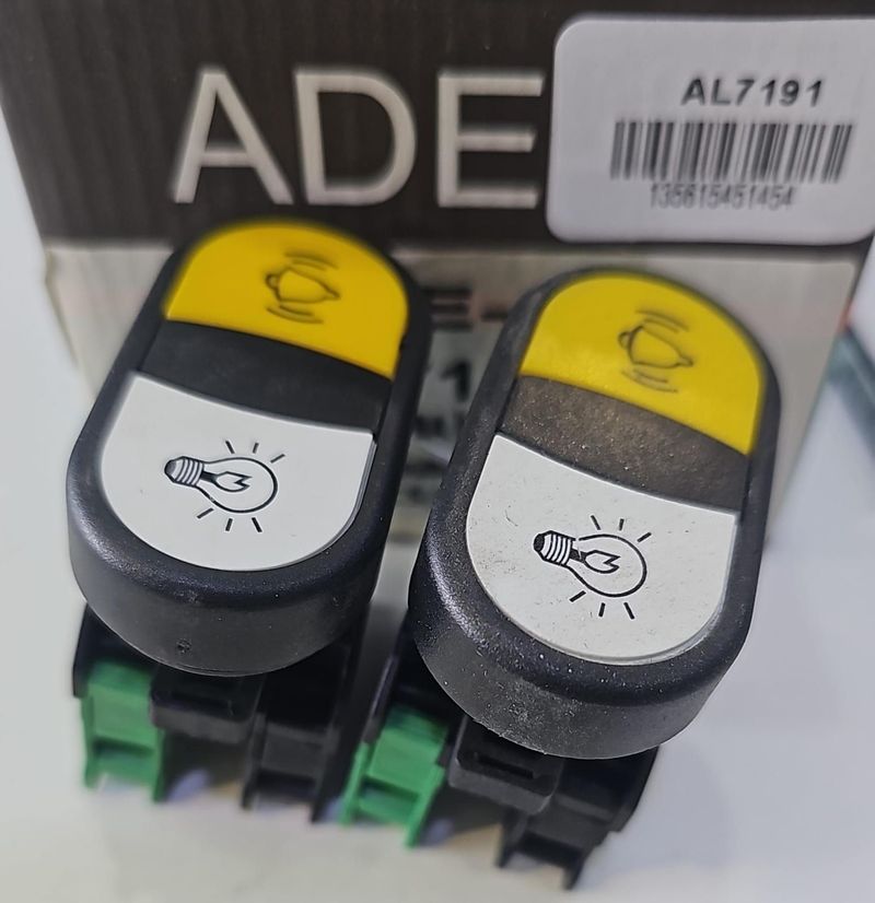 AL7181 DOUBLE PUSH BUTTON W-Y
