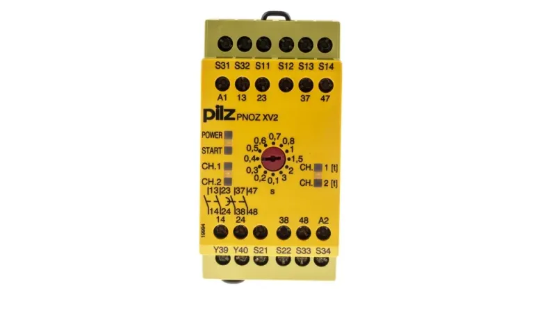 PNOZXV2 PILZ SAFTY RELAY 4LED 2NO 2NO USED