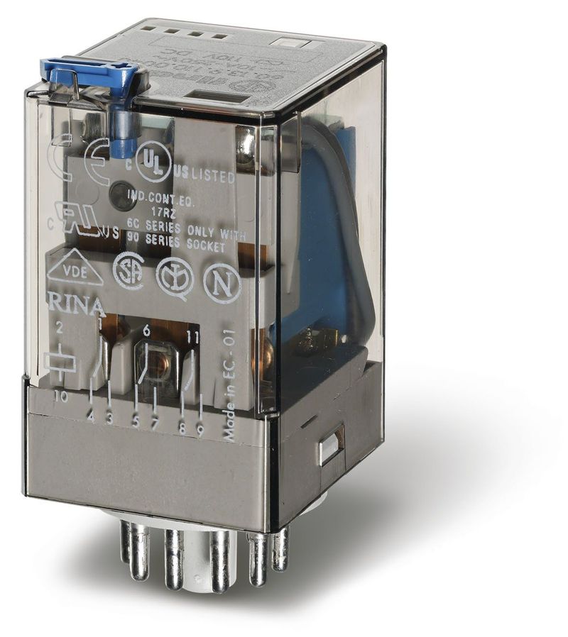 60.13 RELAY 11PIN 6VDC FINDER