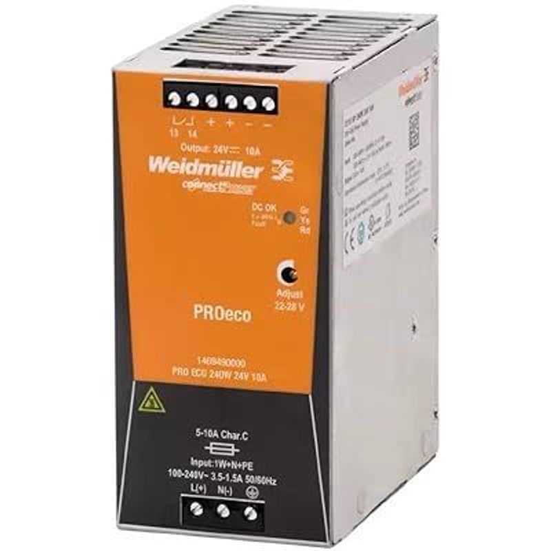 WEIDMULLER-PROECO POWER SUPPLY 10A 24V WEIDMULLER