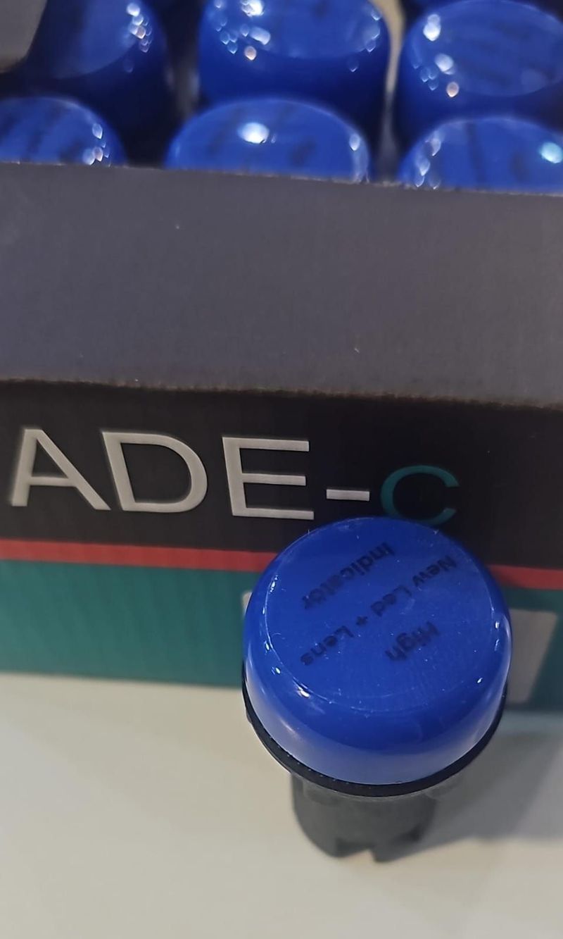 ZL-22-24-B LAMP LED BLUE 24V AC DC