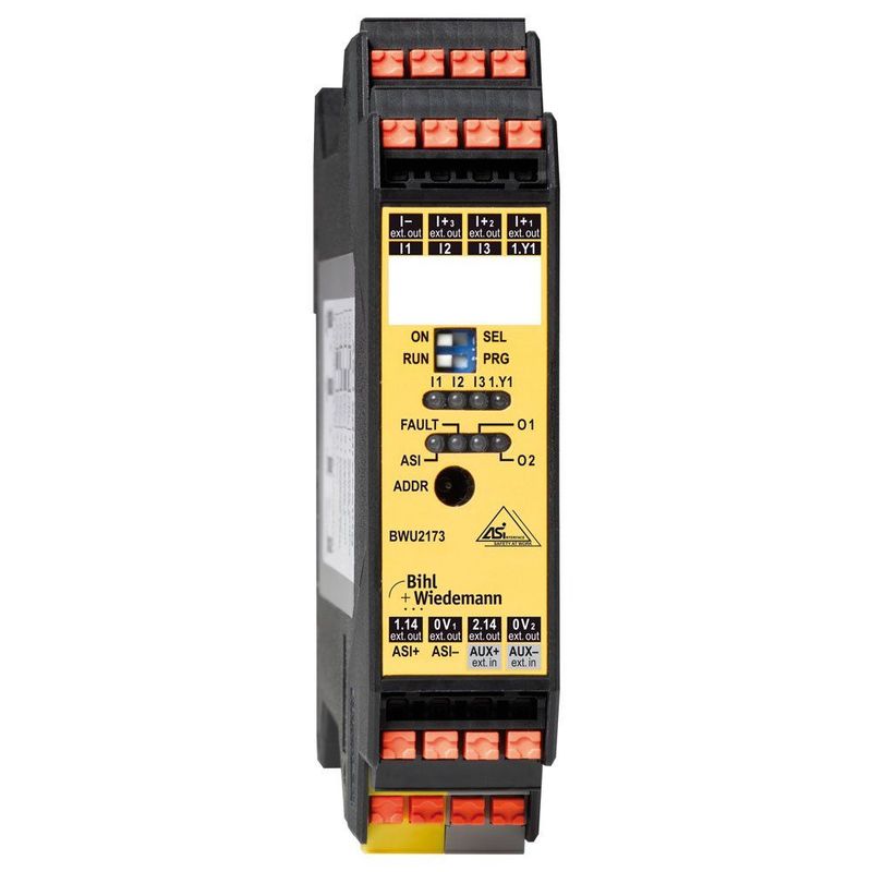 BINLWIED BWU2045 SAFETY RELAY USED BIHL USED