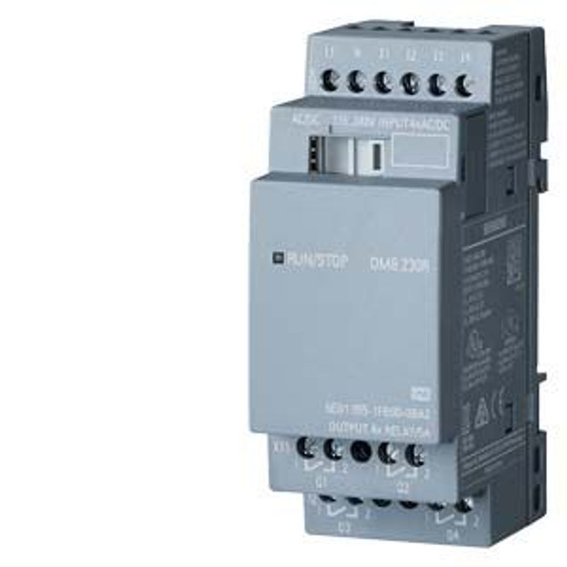6ED1 055-1FB00-0BA2 LOGO expansion module, 4 DI/4 DO