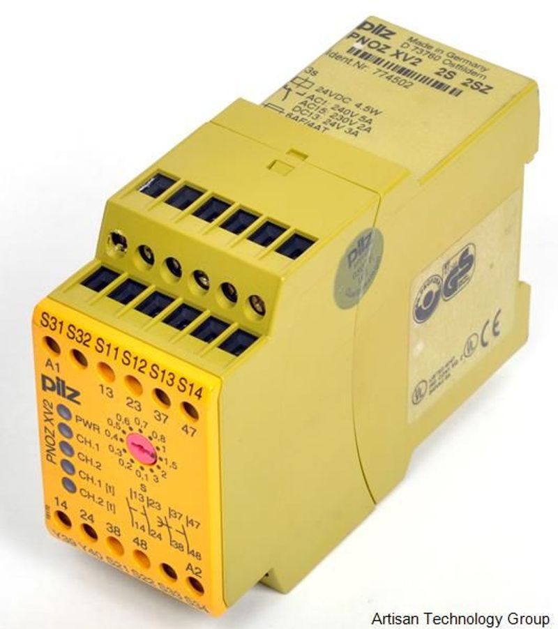 PNOZ XY2 30 24VDC 2S 2SZ SAFETY RELAY 6LED 2N0 2N0
