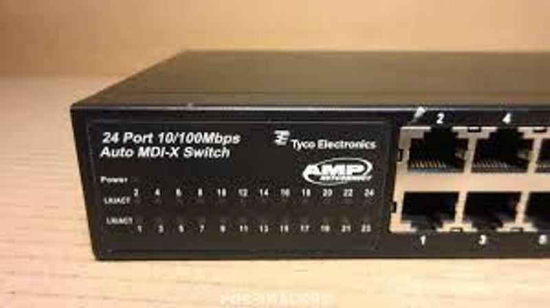 MDI-X SWITCH 24 PORT 109/100 MBPS