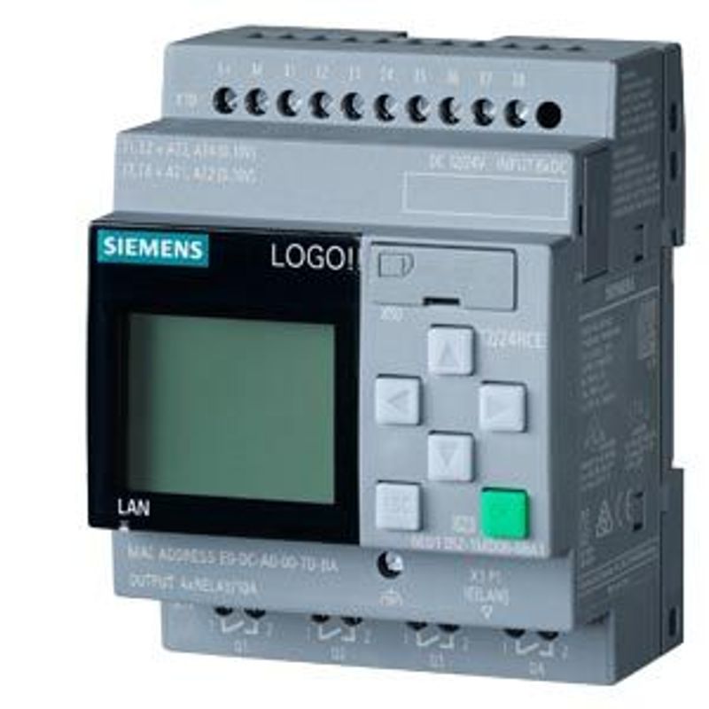 6ED1 052-1MD08-0BA1 LOGO MODULE DI8(AI4)/DO4 SIEMENS
