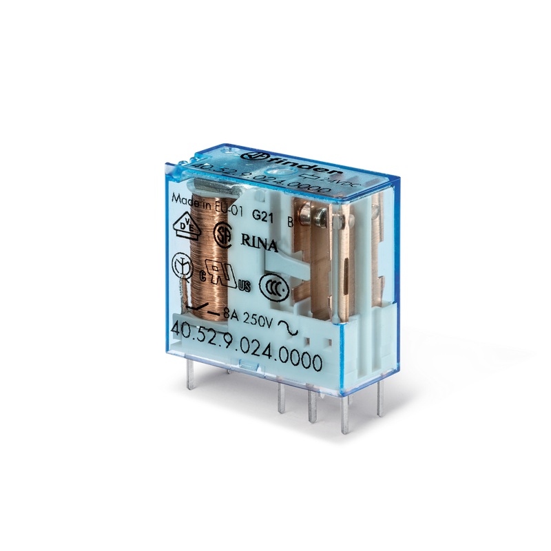 40.52 MINI RELAY 8PIN 90VDC FINDER