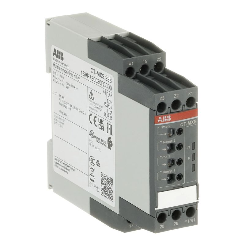 CT-MXS.22 TIMER RELAY 0.05S-300H ABB