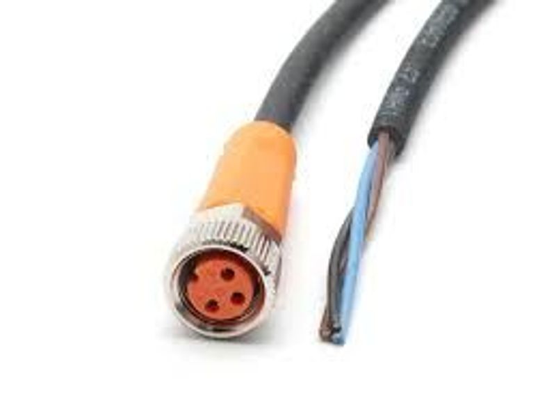 SS-1MSMALL SENSOR SOCKET 1M M8 3PIN