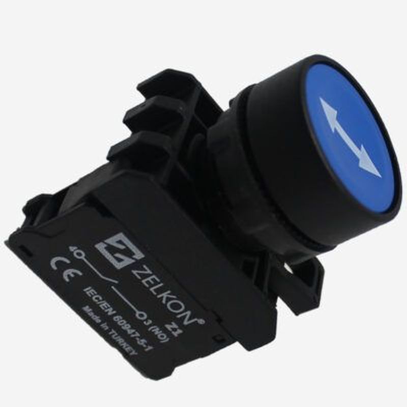BA3361 PUSH BUTTON -BLU