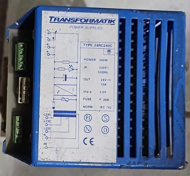 24RC240C CHARGER 24V DC USED