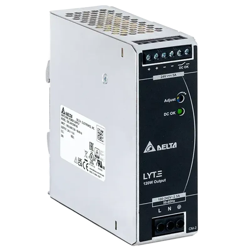 DRL-24V120W POWER SUPPLY 5A DELTA