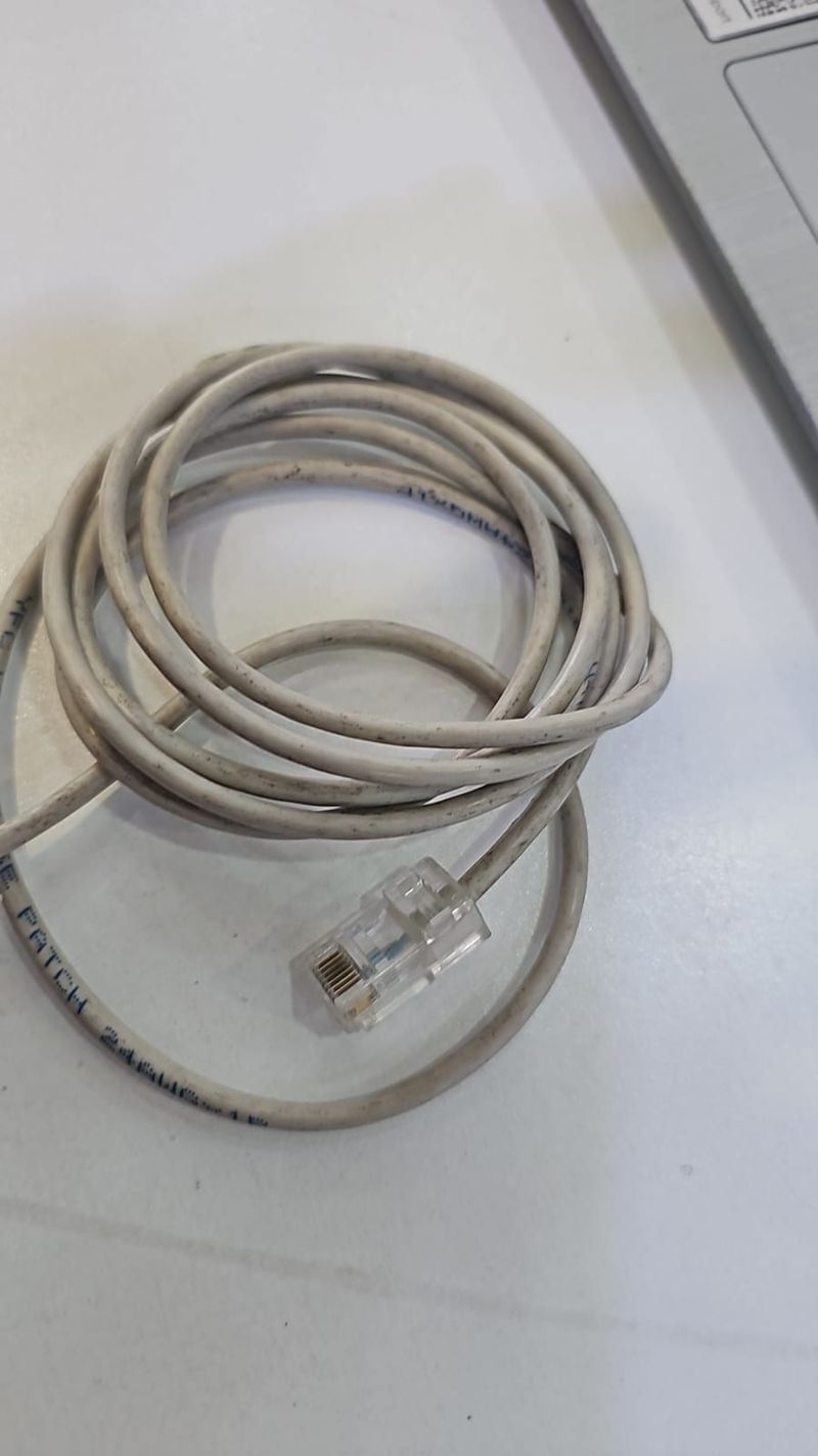 RJ48 ETHERNET SOCKET RJ45 MALE PHONE 10CM